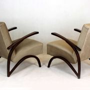 Fauteuils de Jindřich Halabala, années 1940