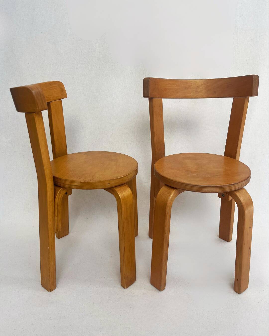 Chaise scandinave aux allures de Alvar Aalto