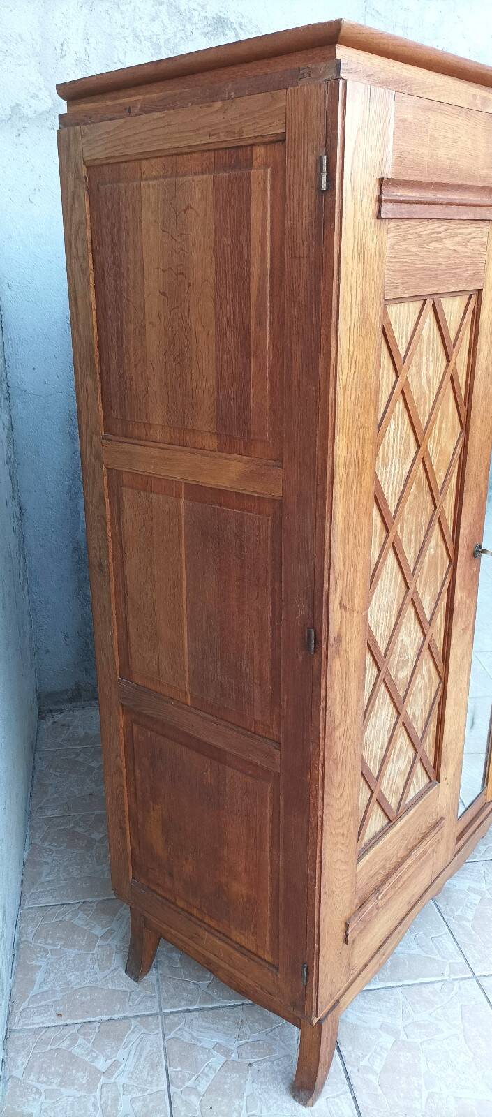 Vintage oak wardrobe