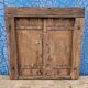 Old wooden tribal window