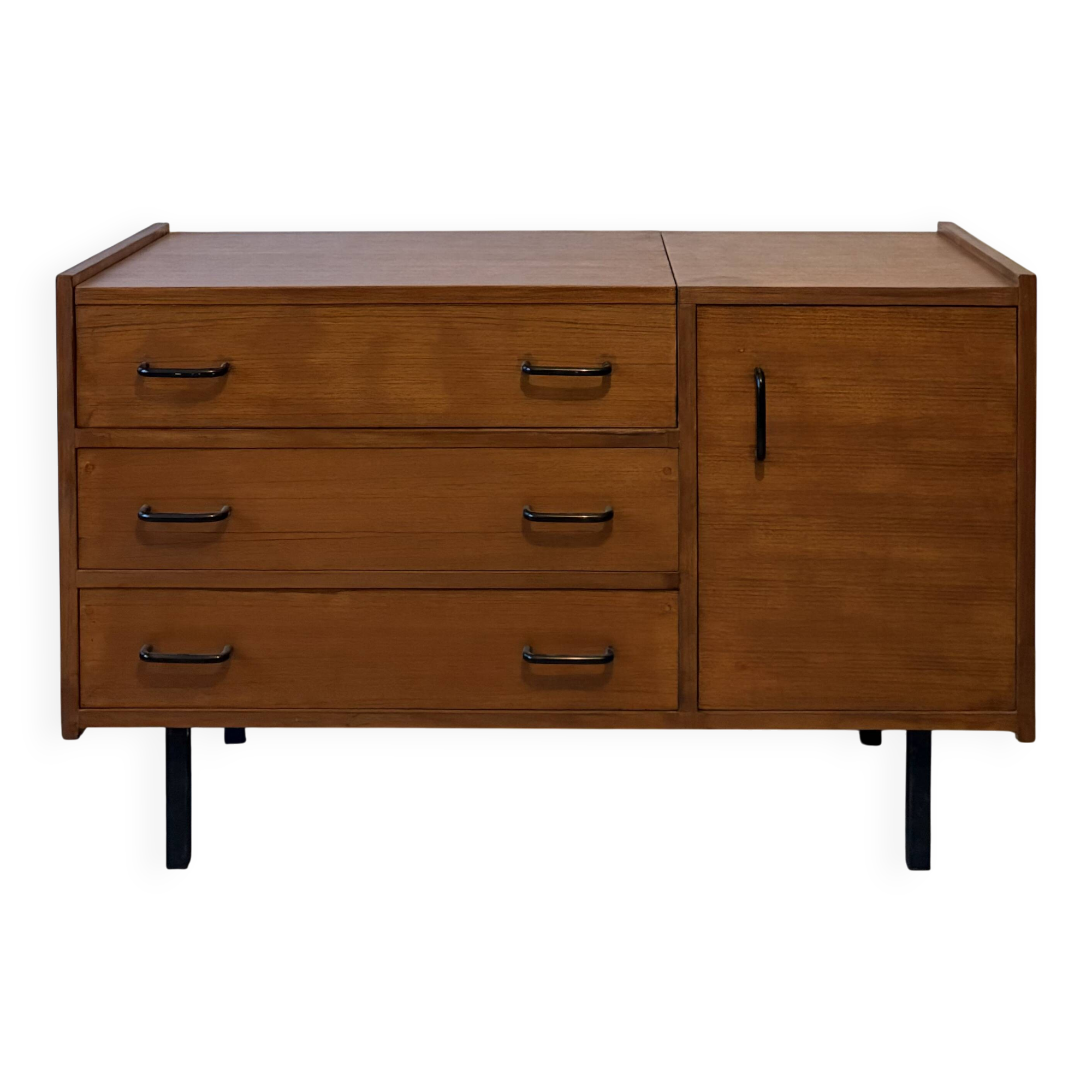 Scandinavian teak dresser/vanity from the 1960s.