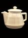 Vintage cream ceramic teapot – Authentic charm & chic country decor