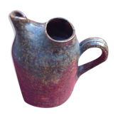 Sandstone pitcher by F Baudat circa 1960