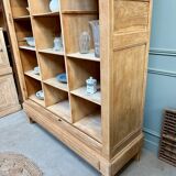 Grand meuble à casiers en chêne (rénové)