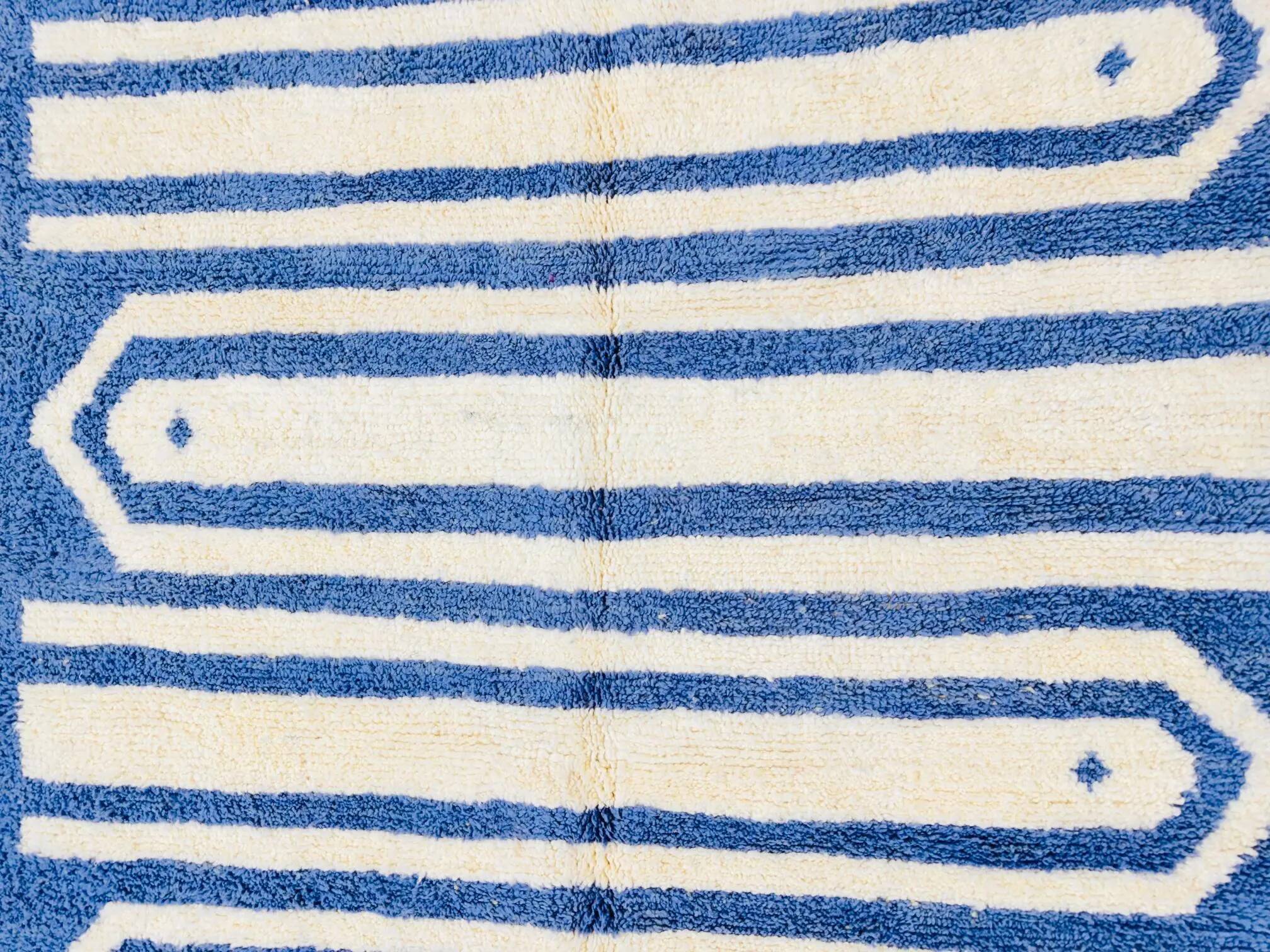 Handmade Moroccan rug 3 x 2 m