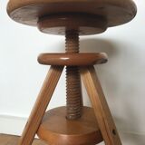Architect wooden stool
