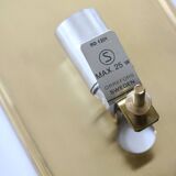 Pair of glass and brass sconces by Carl Fagerlund for Orrefors, 1960