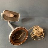 Ancienne lampe de bureau art deco en aluminium, 1920