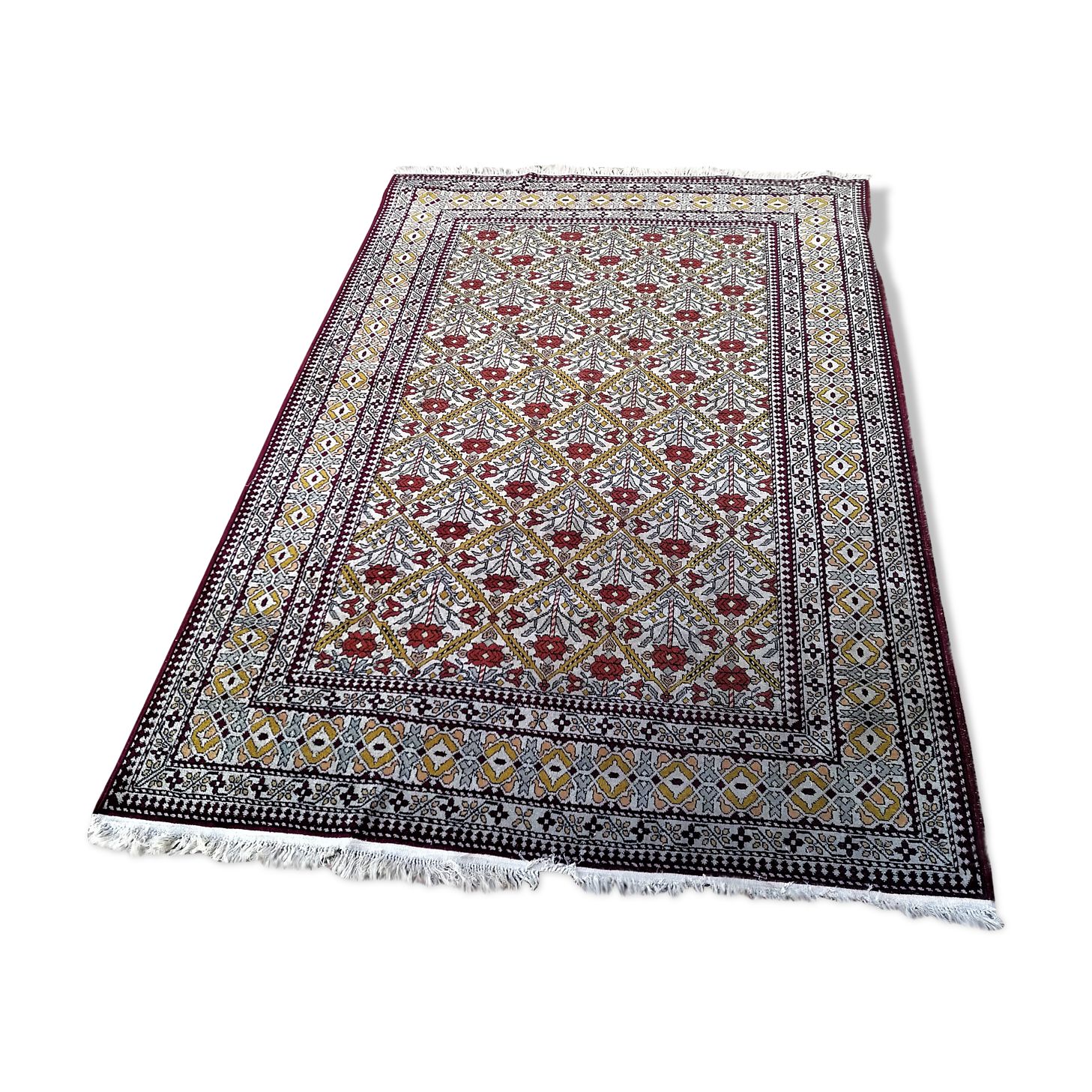 Old oriental carpet. Pakistan. (219 x 146)