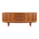 Tambour door sideboard by Johannes Andersen for C.F.C. Silkeborg, Denmark 1960s