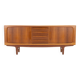 Tambour door sideboard by Johannes Andersen for C.F.C. Silkeborg, Denmark 1960s