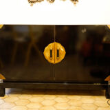 Black lay line buffet design italy 70