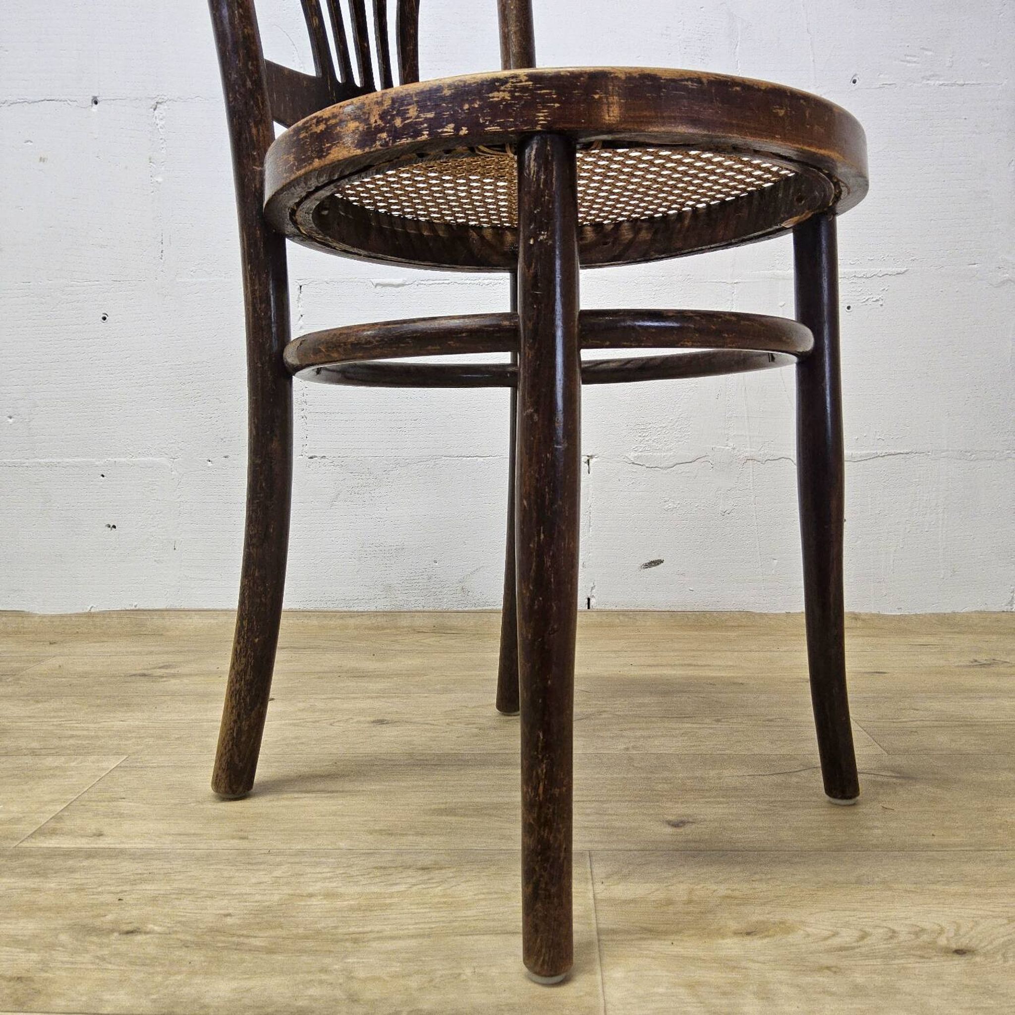 Antique Viennese chair Art Nouveau by Jakob and Josef Kohn (Thonet)