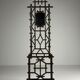 Faux bamboo coat rack cast iron ca. 1890