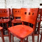 Set of 20 1980s vintage bistro bar stools