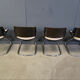 Set of Arpege dining chairs Étienne Fermigier for Baumann, 1970s