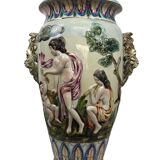 Large Capodimonte vase