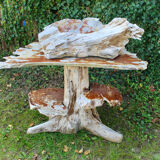 Teak root sink