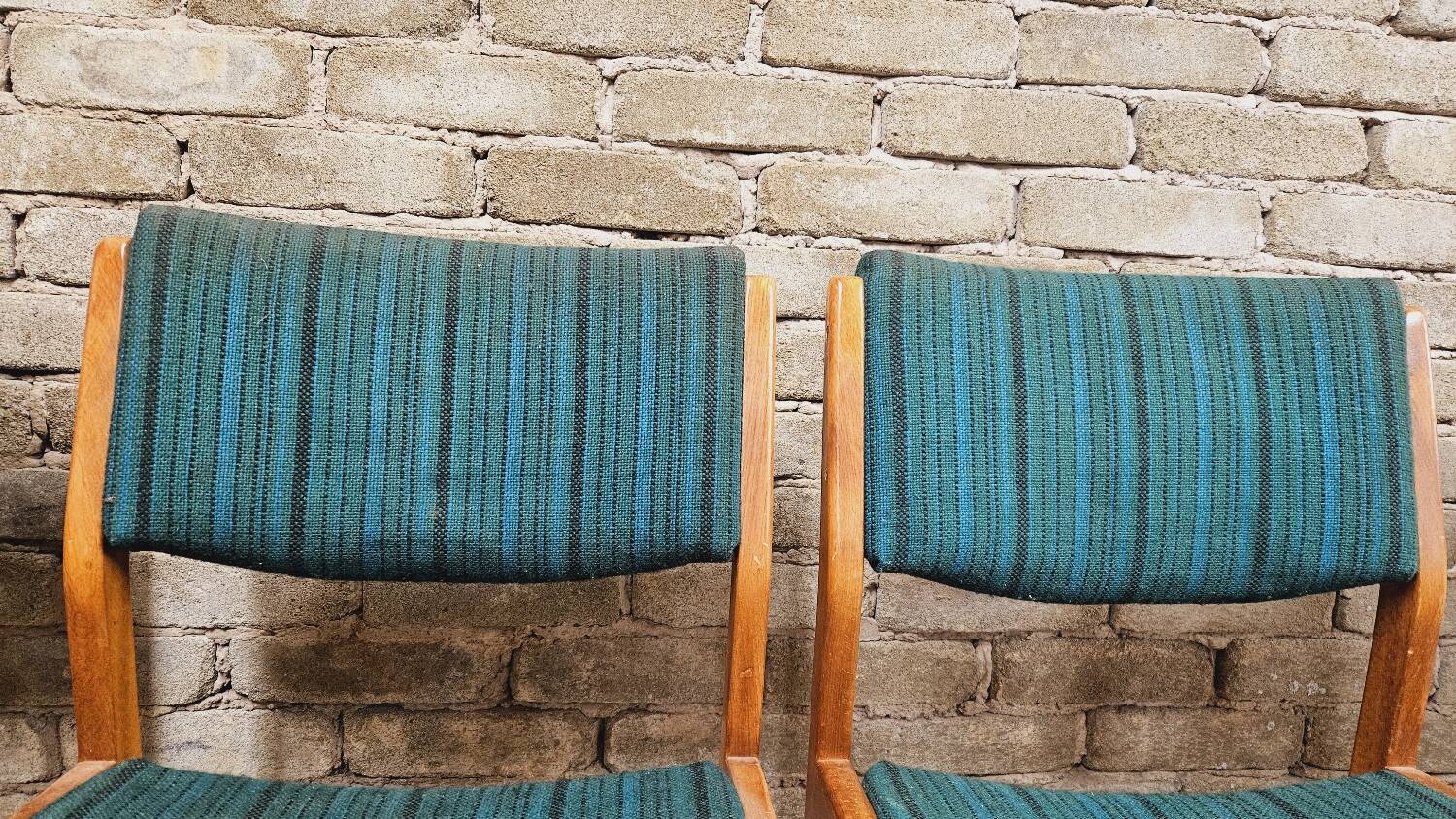 Set of 4 Scandinavian chairs 1960