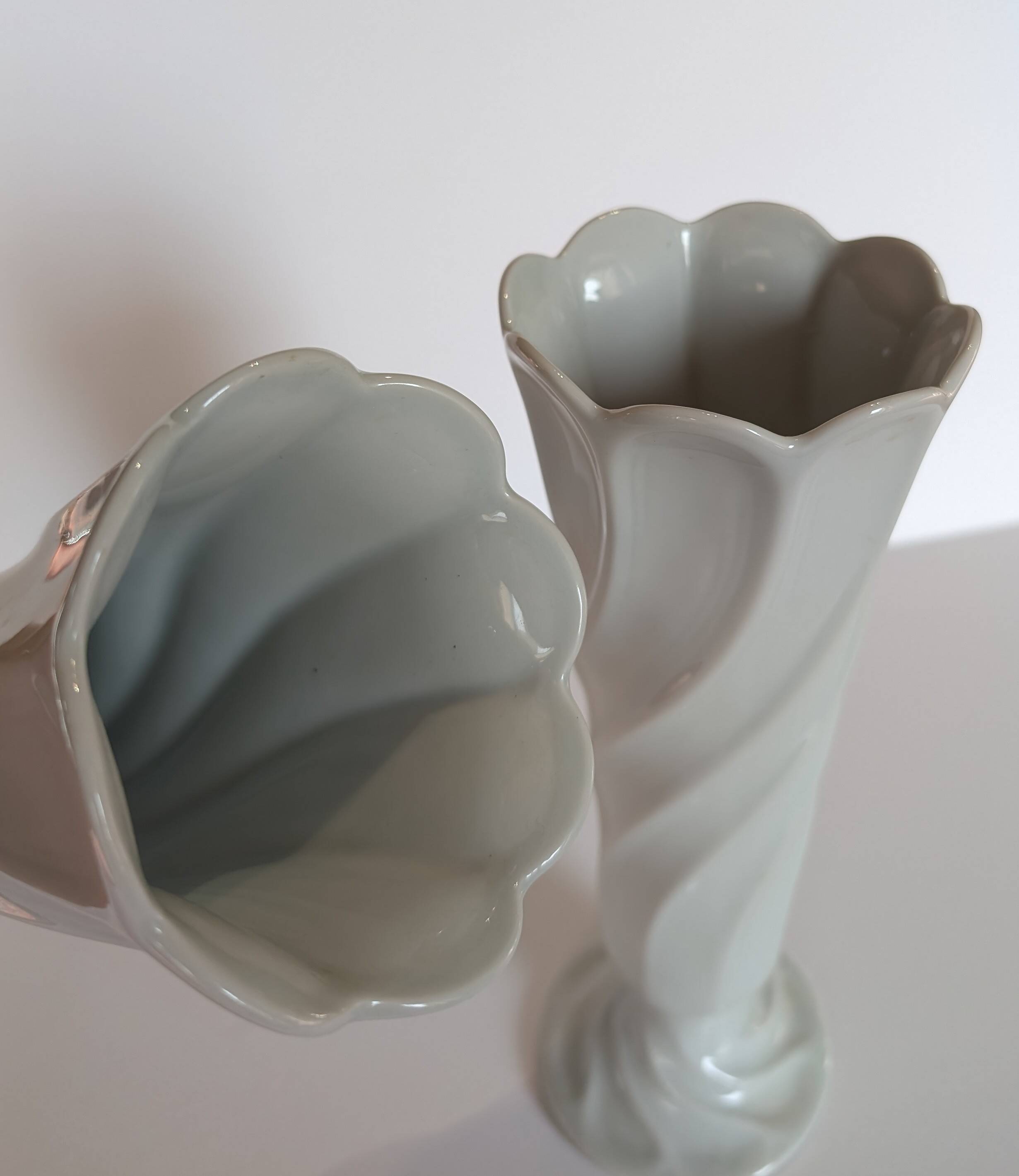 Limoges whirlwind vases