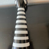 Vase Chat vintage 1960 de Janos Torok pour Zsolnay