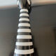 Vase Chat vintage 1960 de Janos Torok pour Zsolnay