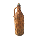Old wicker bottle