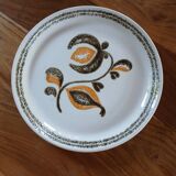 10 antique stoneware dinner plates