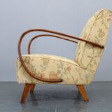 1950s Refurbished Jindrich Halabala  Armchair, Czechoslovakia