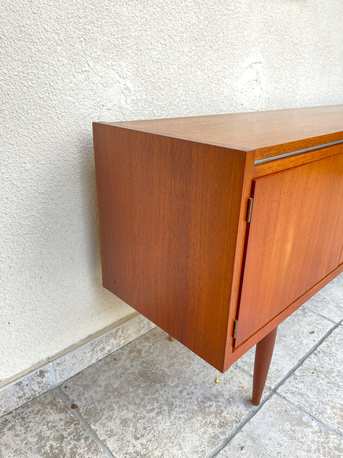 Scandinavian teak row