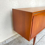 Scandinavian teak row