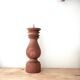 Wooden candle holder