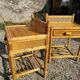 Pair of vintage bedside tables