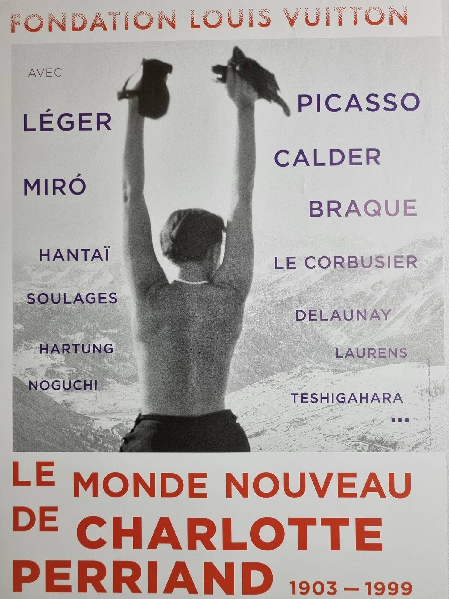 Poster Charlotte Perriand: The New World at the Louis Vuitton Foundation
