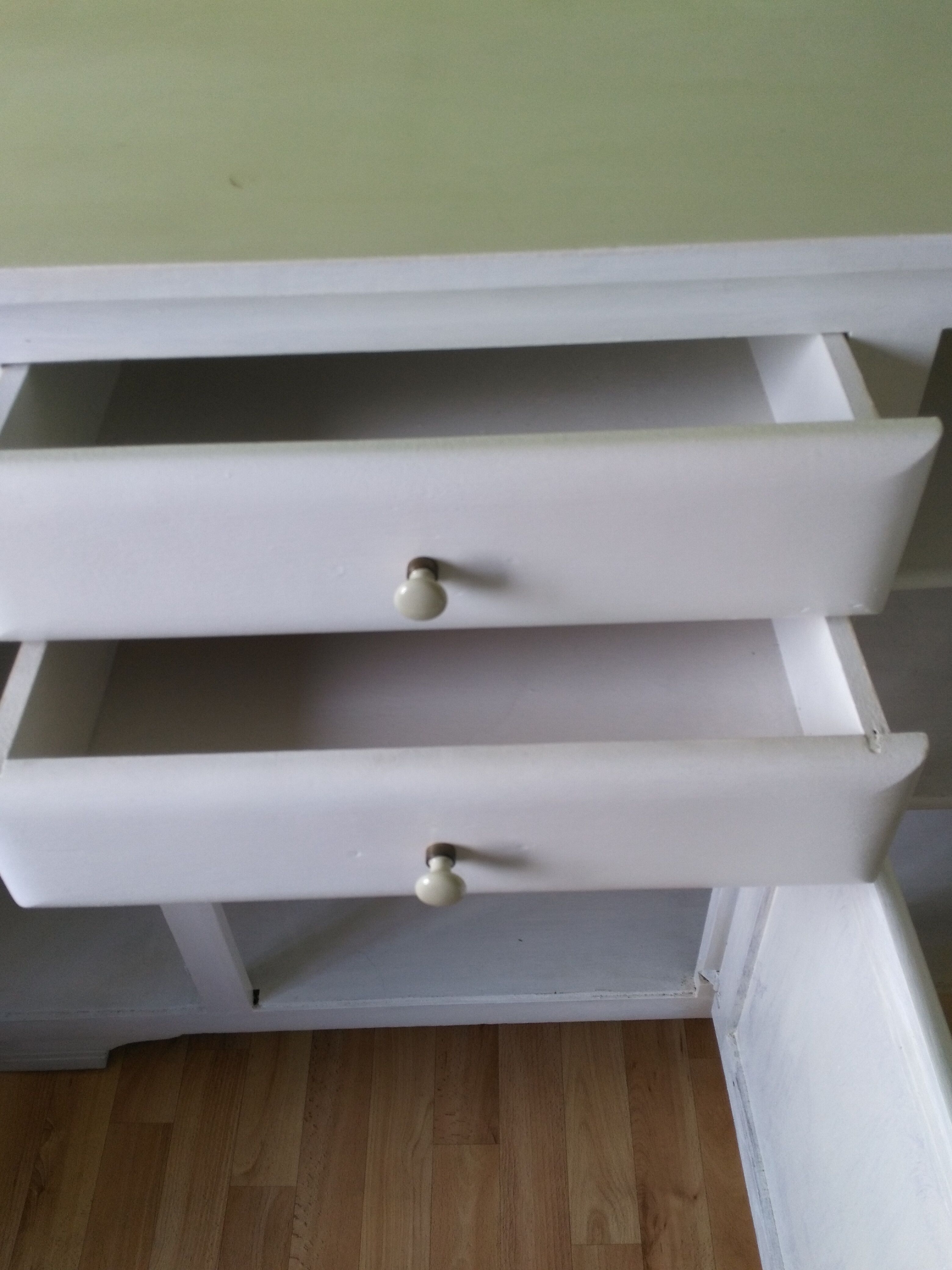 1950s Mado Buffet restyled in white