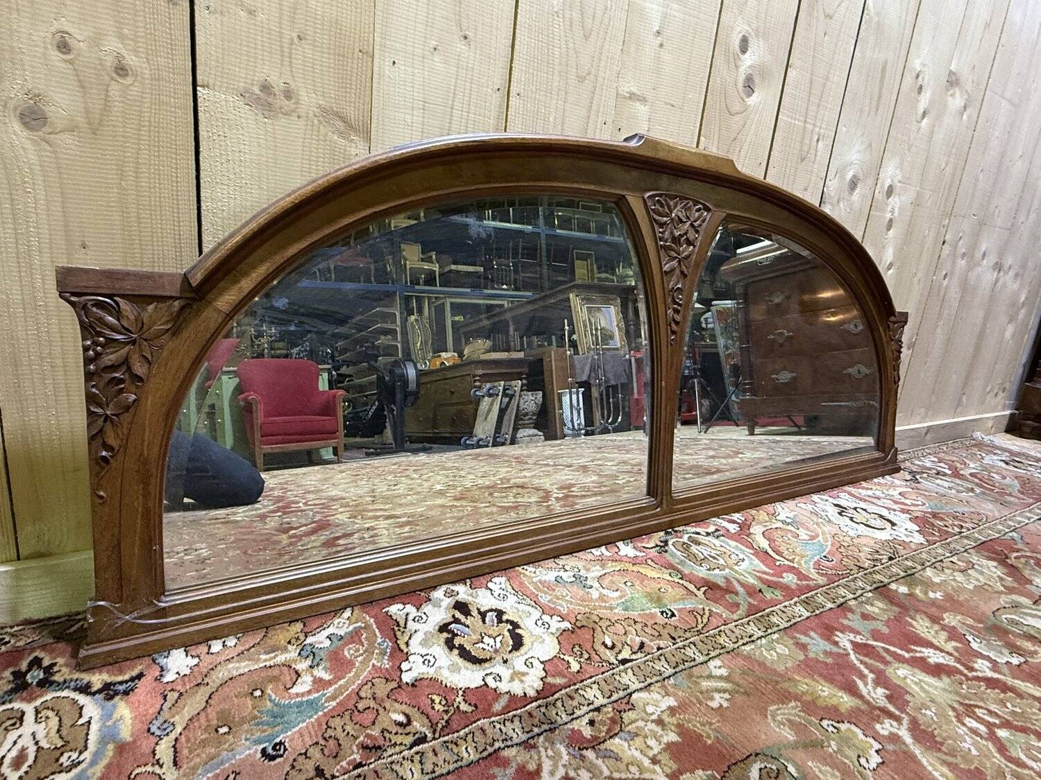 Art Deco brasserie/bistro mirror