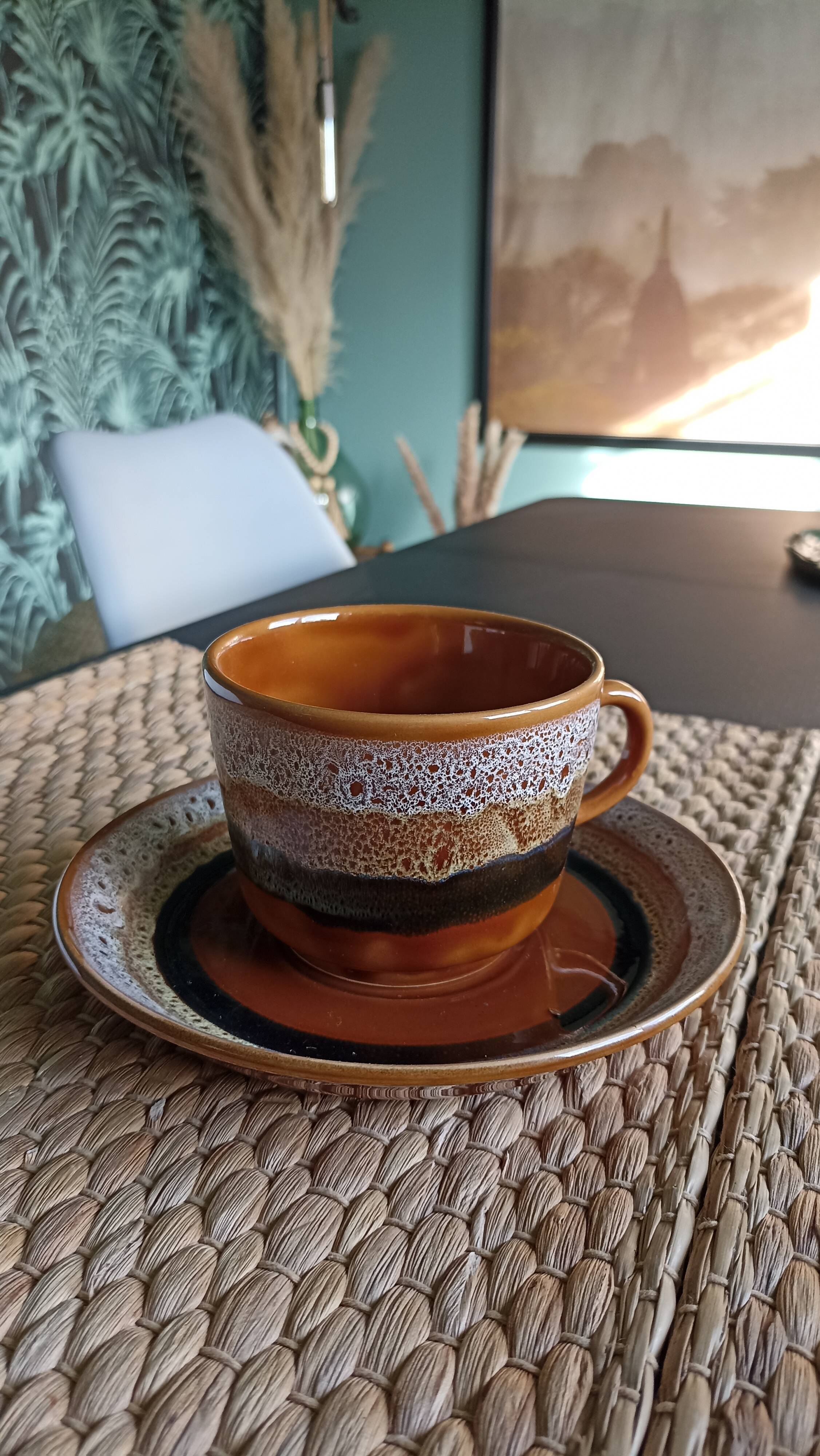 Cups & saucers Sarreguemines