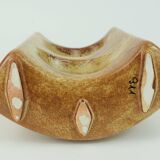 Very beautiful sculptural bertoncello italy ceramic vase roberto rigon 1970s model 911