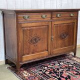 English buffet from the late 19th century in walnut.