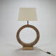 Marble Look Resin Lamp, 1970s