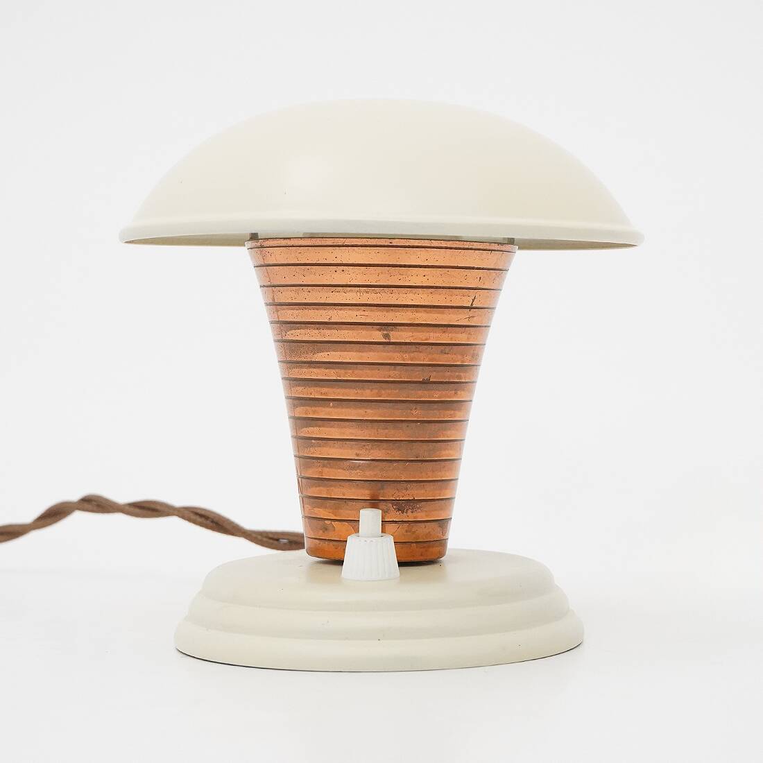 Bedside lamp with adjustable lampshade, 1930s