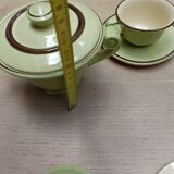 Service à café et sucrier vert tilleul