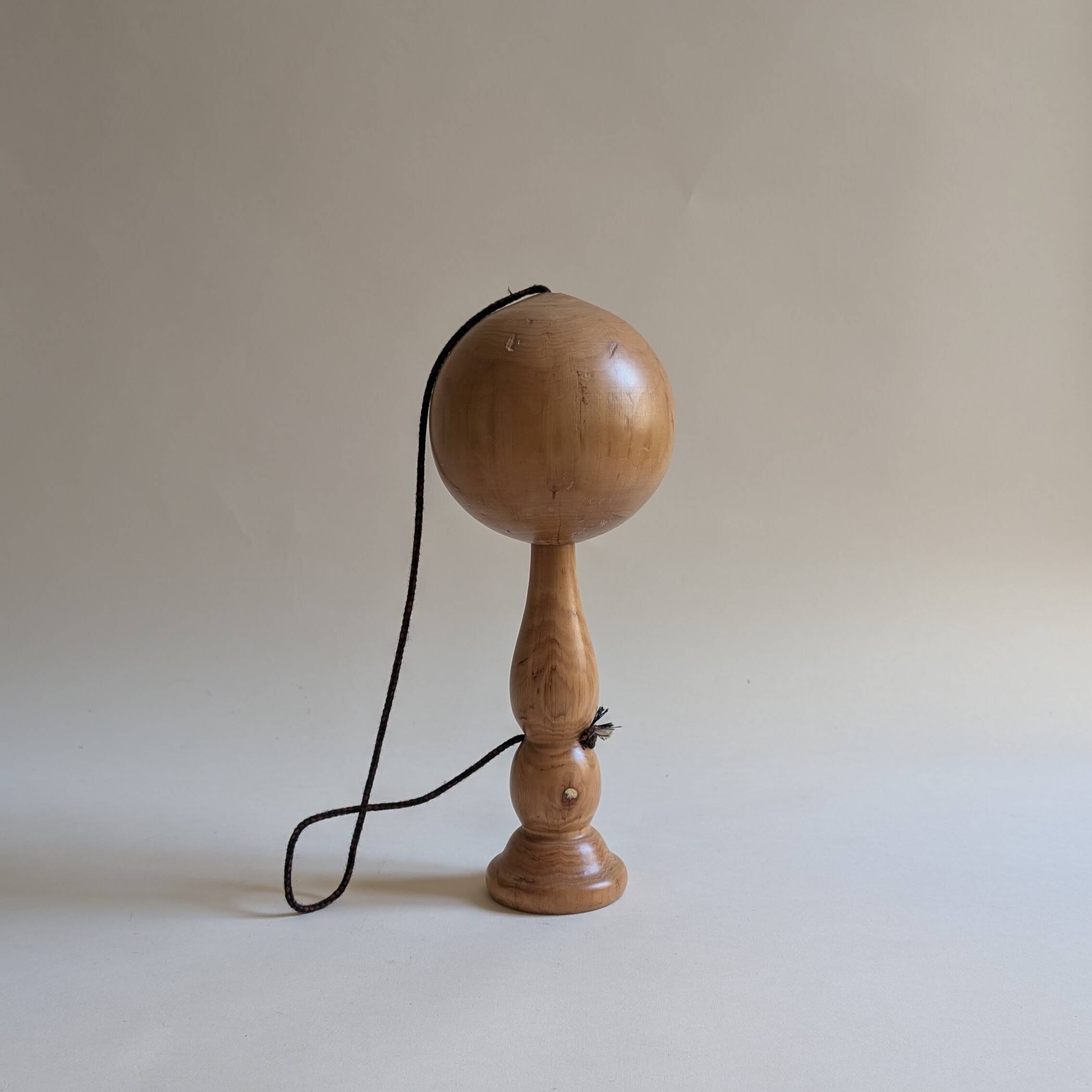 Large wooden cup and ball game