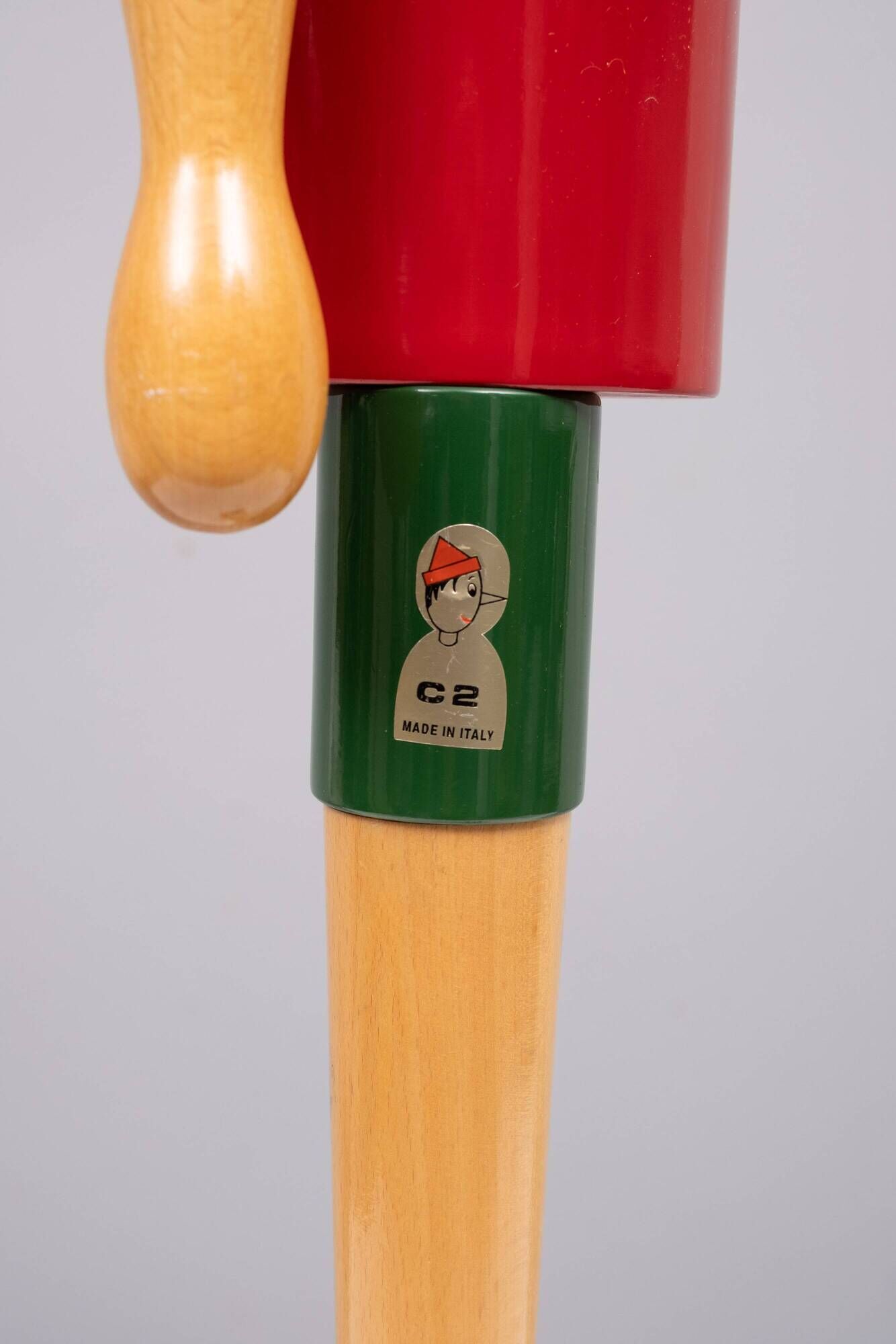 C2 Rainoldi over 37 inch Beech Wood Pinocchio 1980s Italy