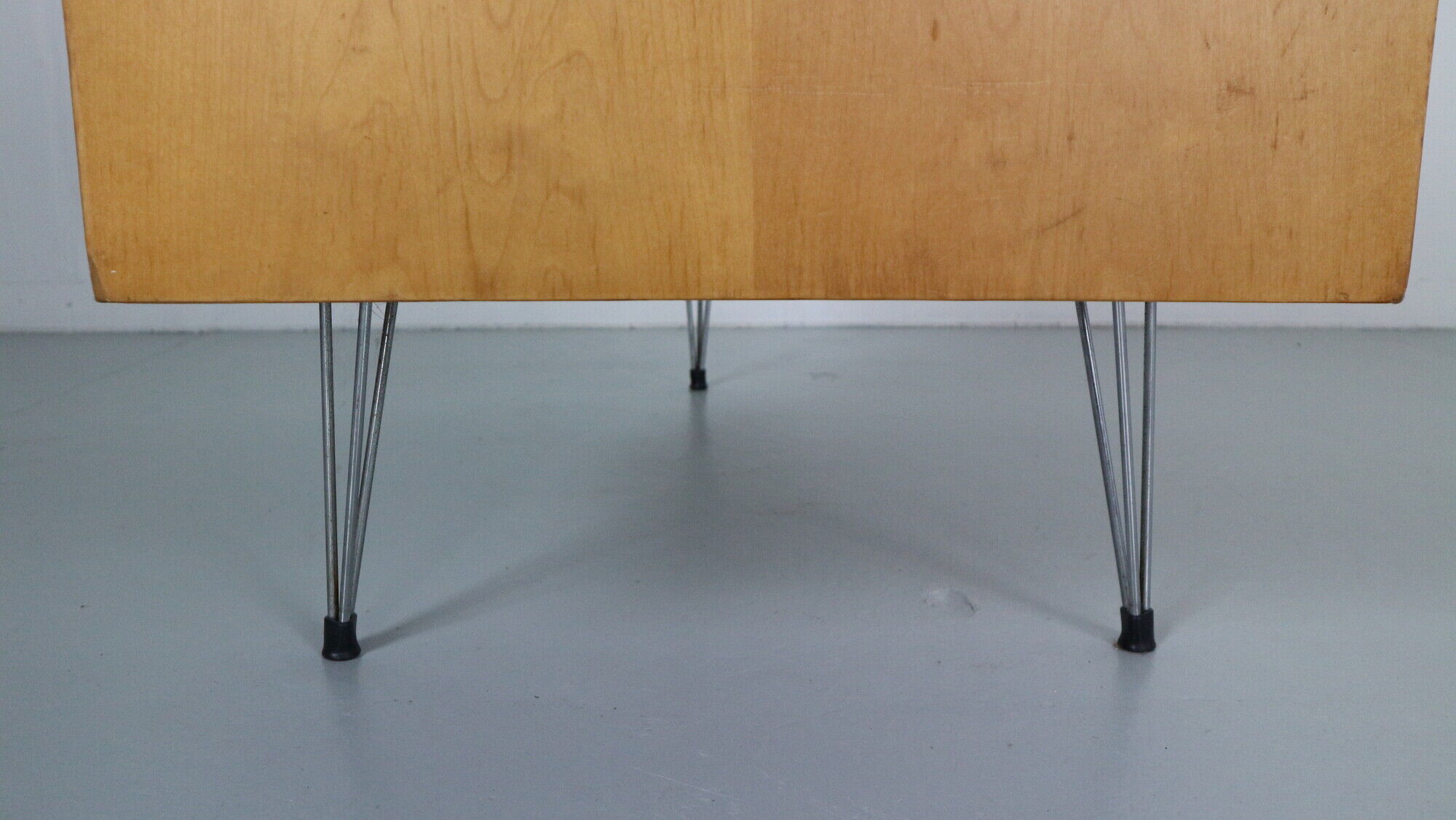 Cees Braakman Desk for Pastoe with Hairpin Legs, 1950 Dutch Design
