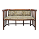 Josef Hoffmann Variation of Art Nouveau "Fledermaus" Sofa