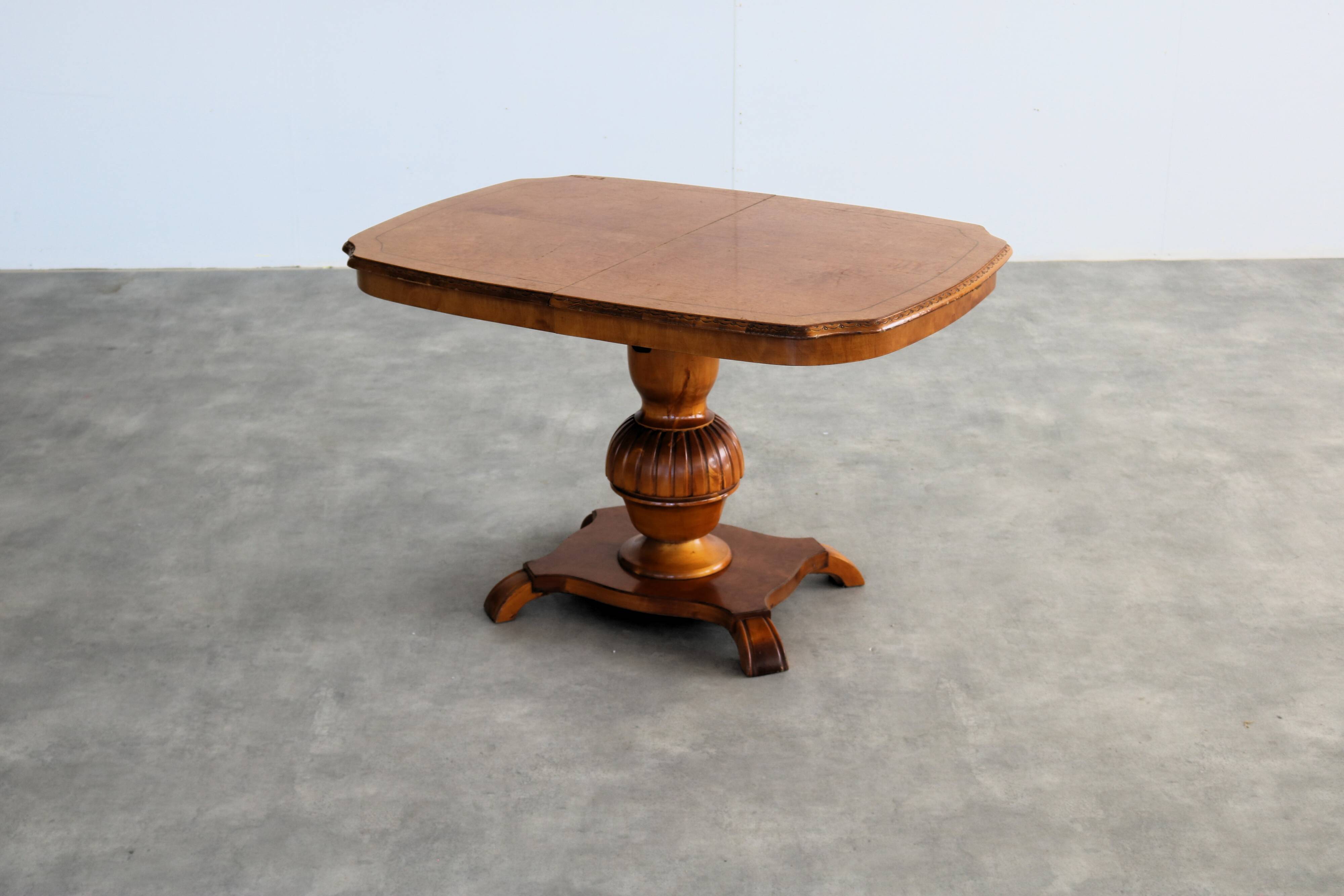 table à manger vintage réglable | table | années 1950 | suédoise