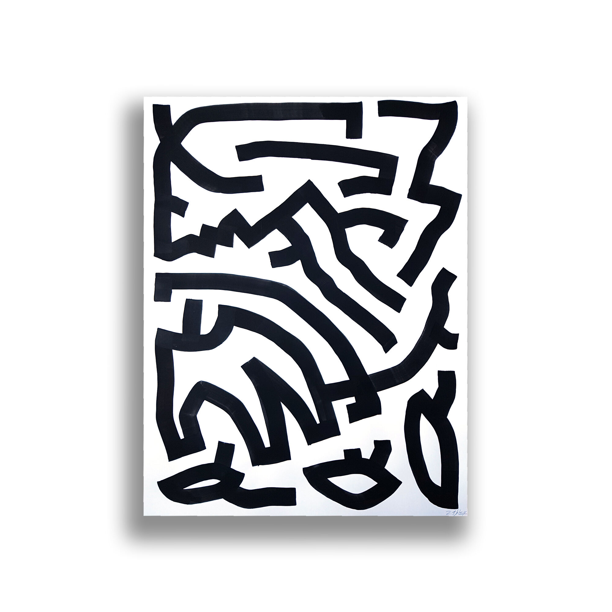 Painting on paper - "Choice"