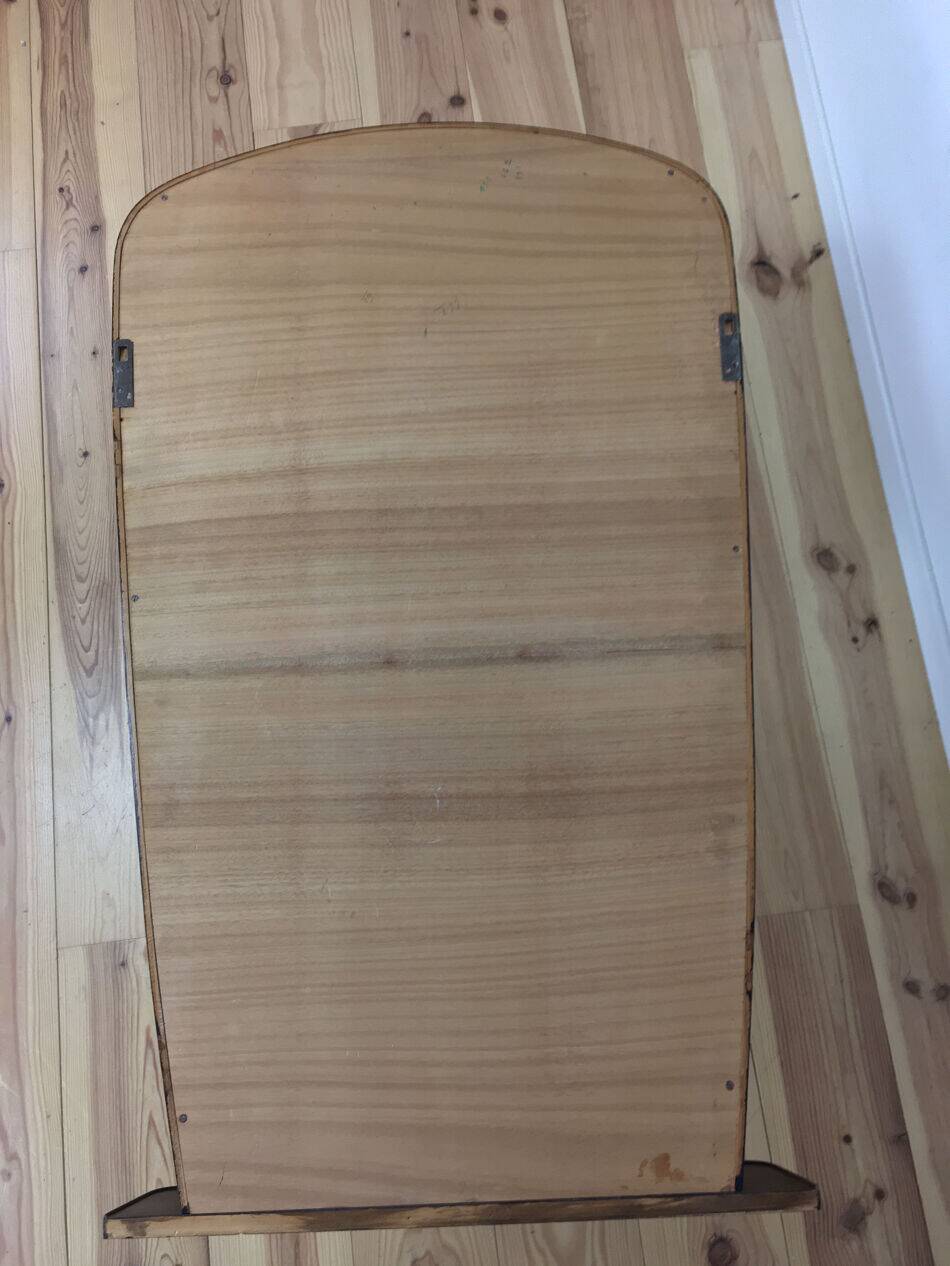 Miroir scandinave à tablette 116x68 cm