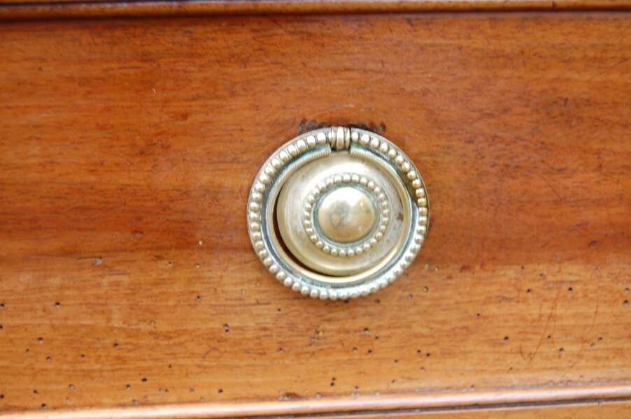 Louis XVI period walnut secretary chest from the 18th century